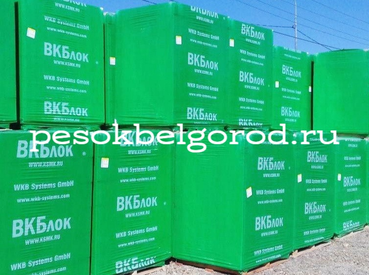 Газосиликатные блоки ВКБлок